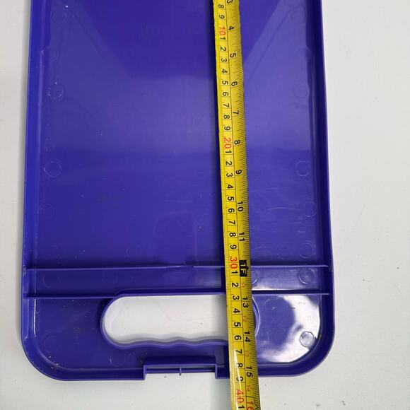 Lisa Frank Vintage Plastic Clipboard with Paper Holder Rainbow Kitten Purple - Picture 9 of 11